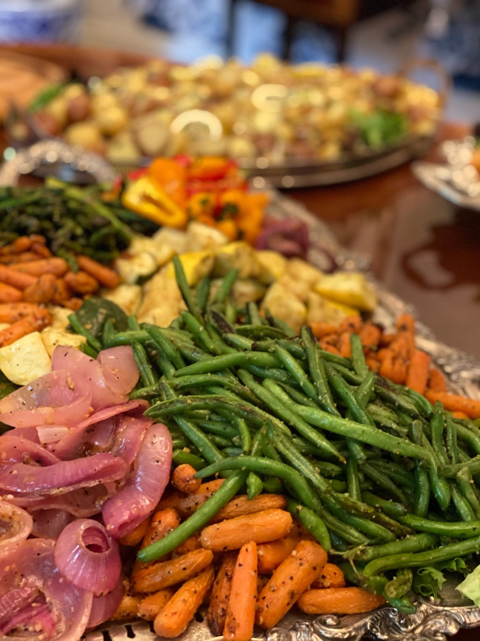 assorted roased vegetables