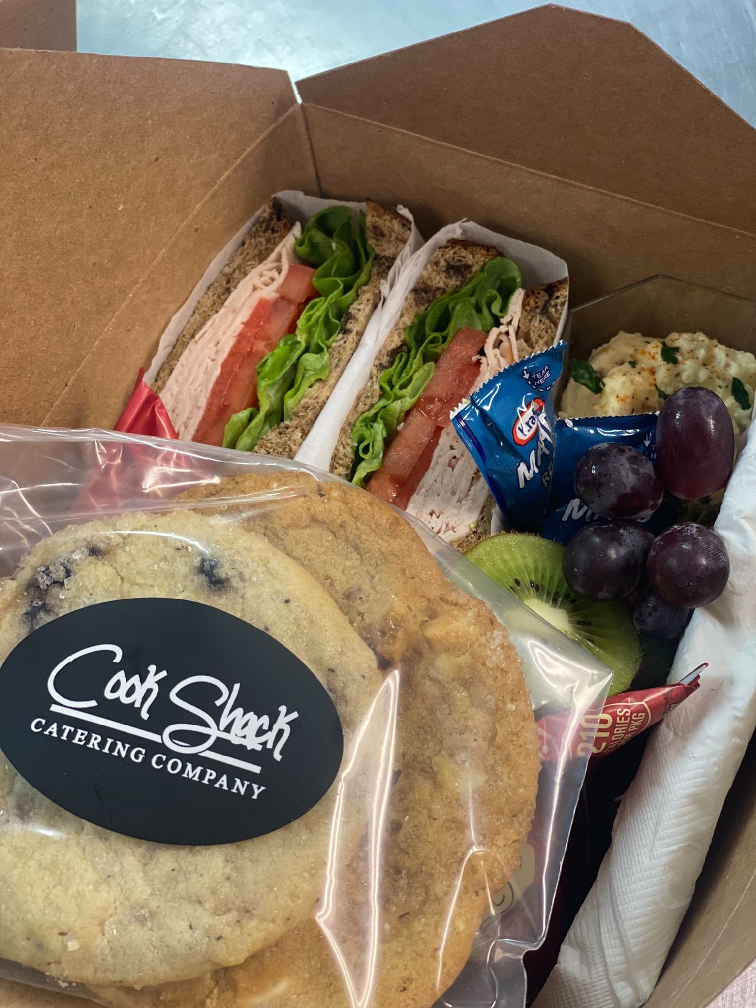 boxed lunch for corporate event