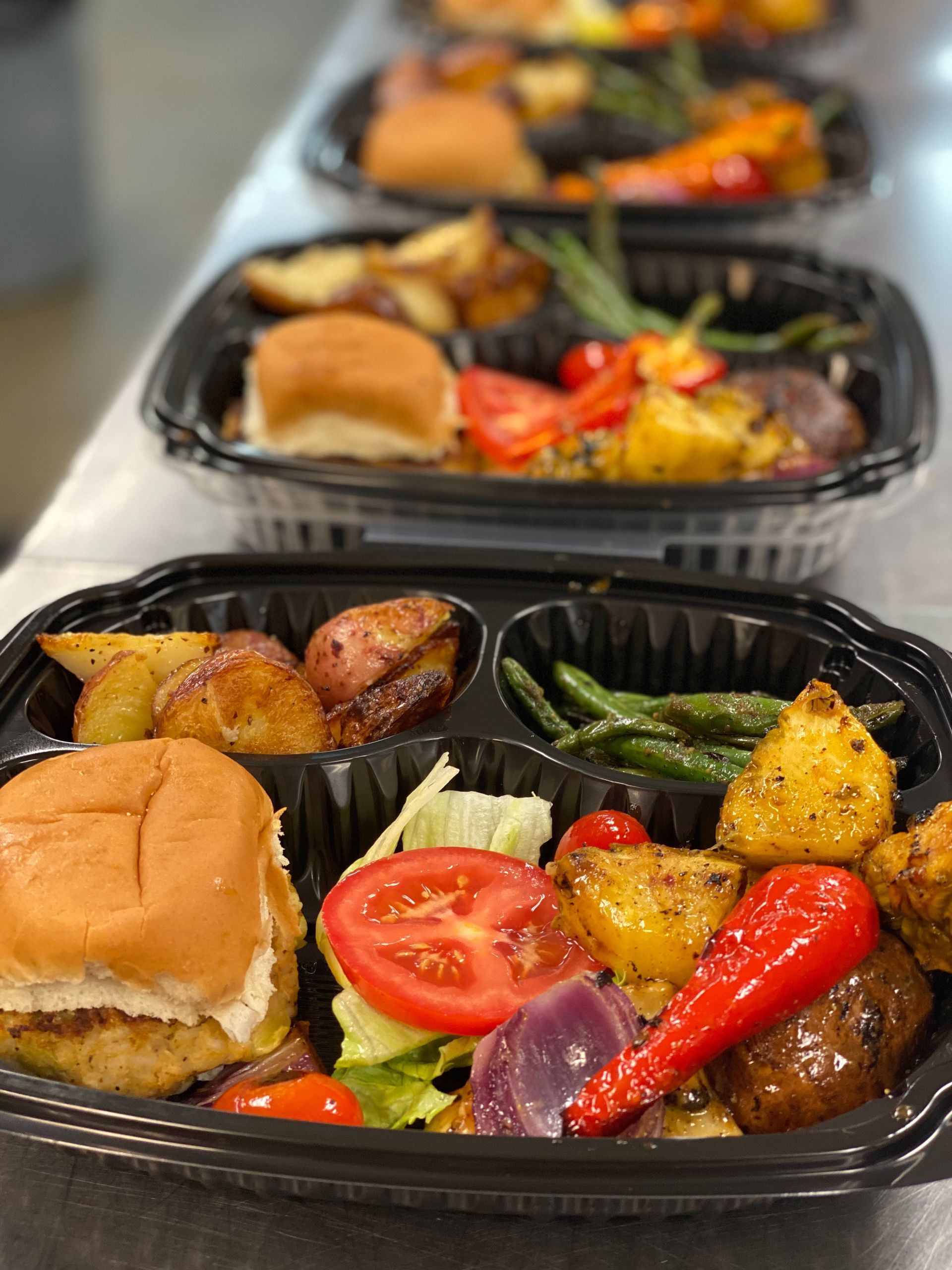 boxed meal corporate catering