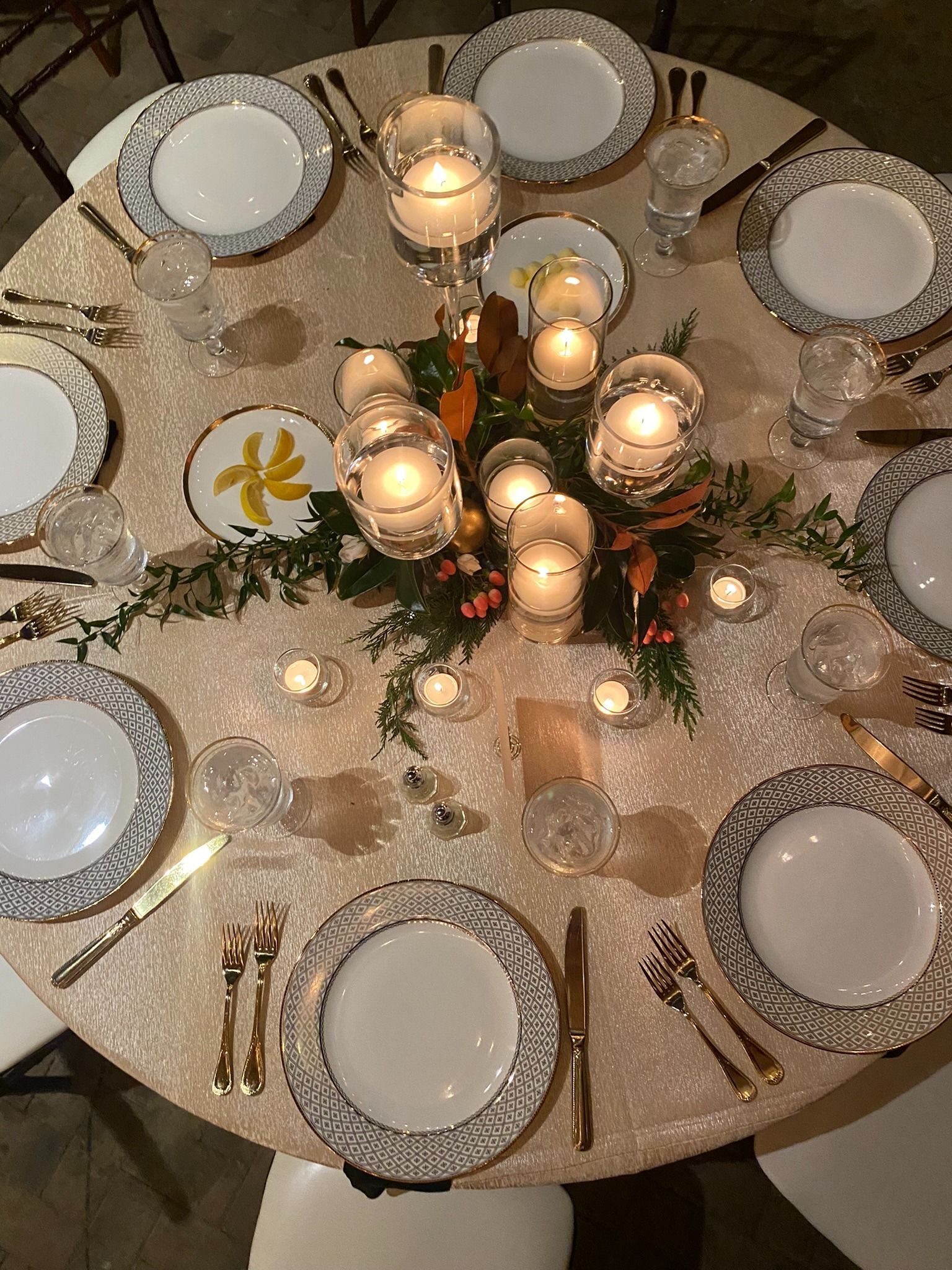 wedding tablescape