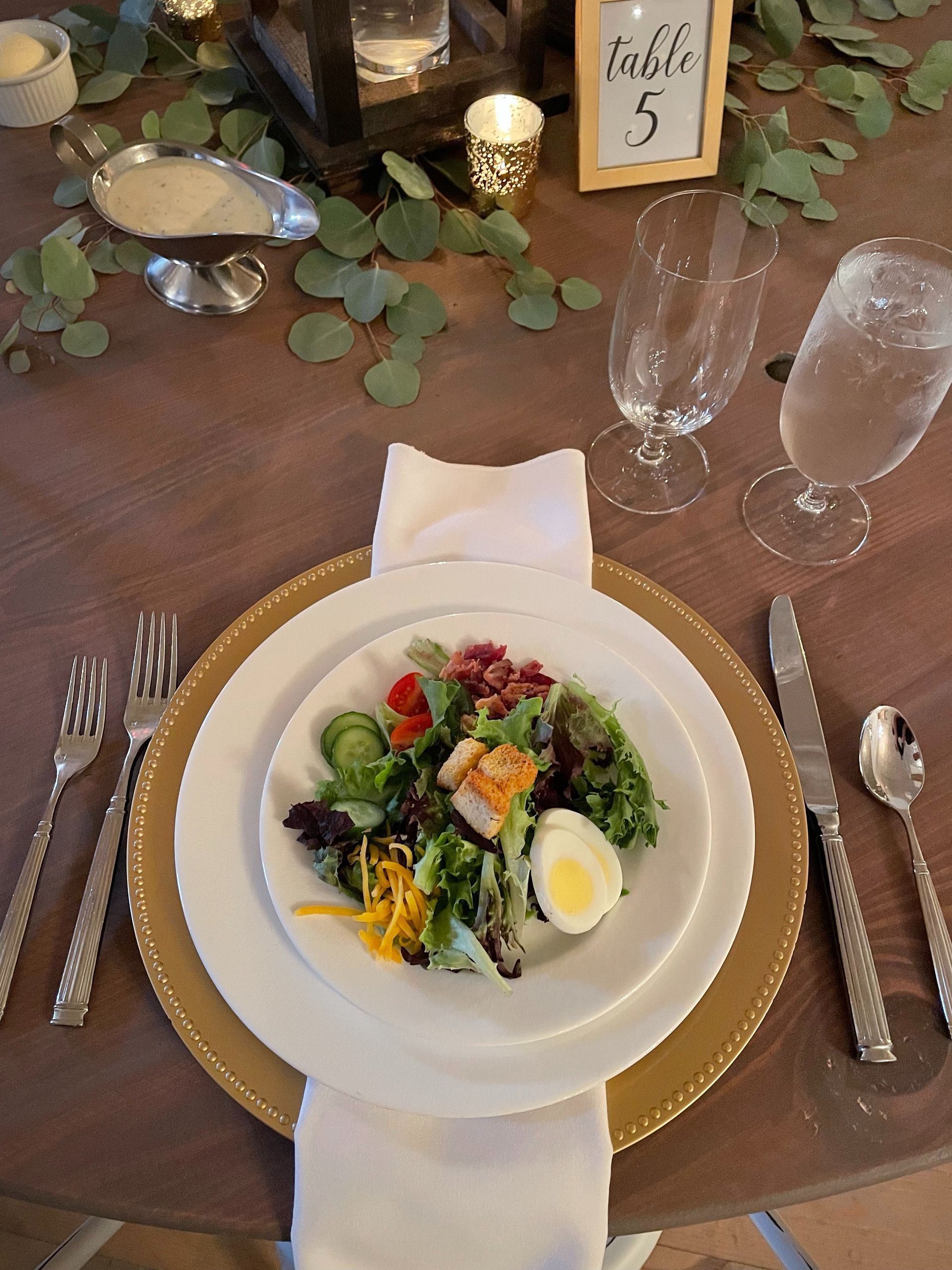 catered house salad