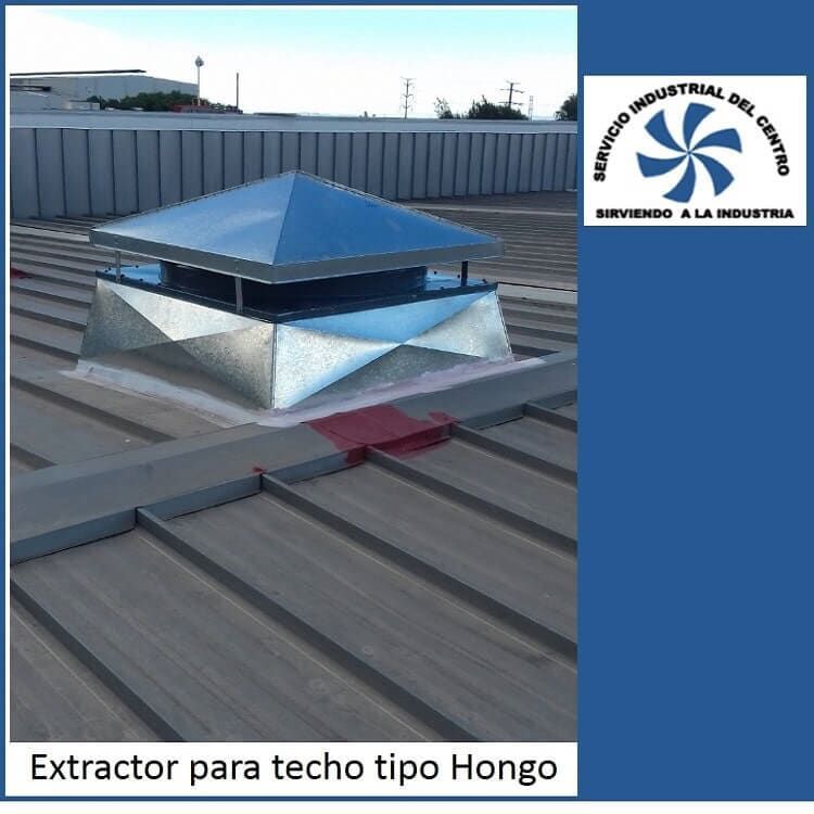 EXTRACTORES TIPO HONGO