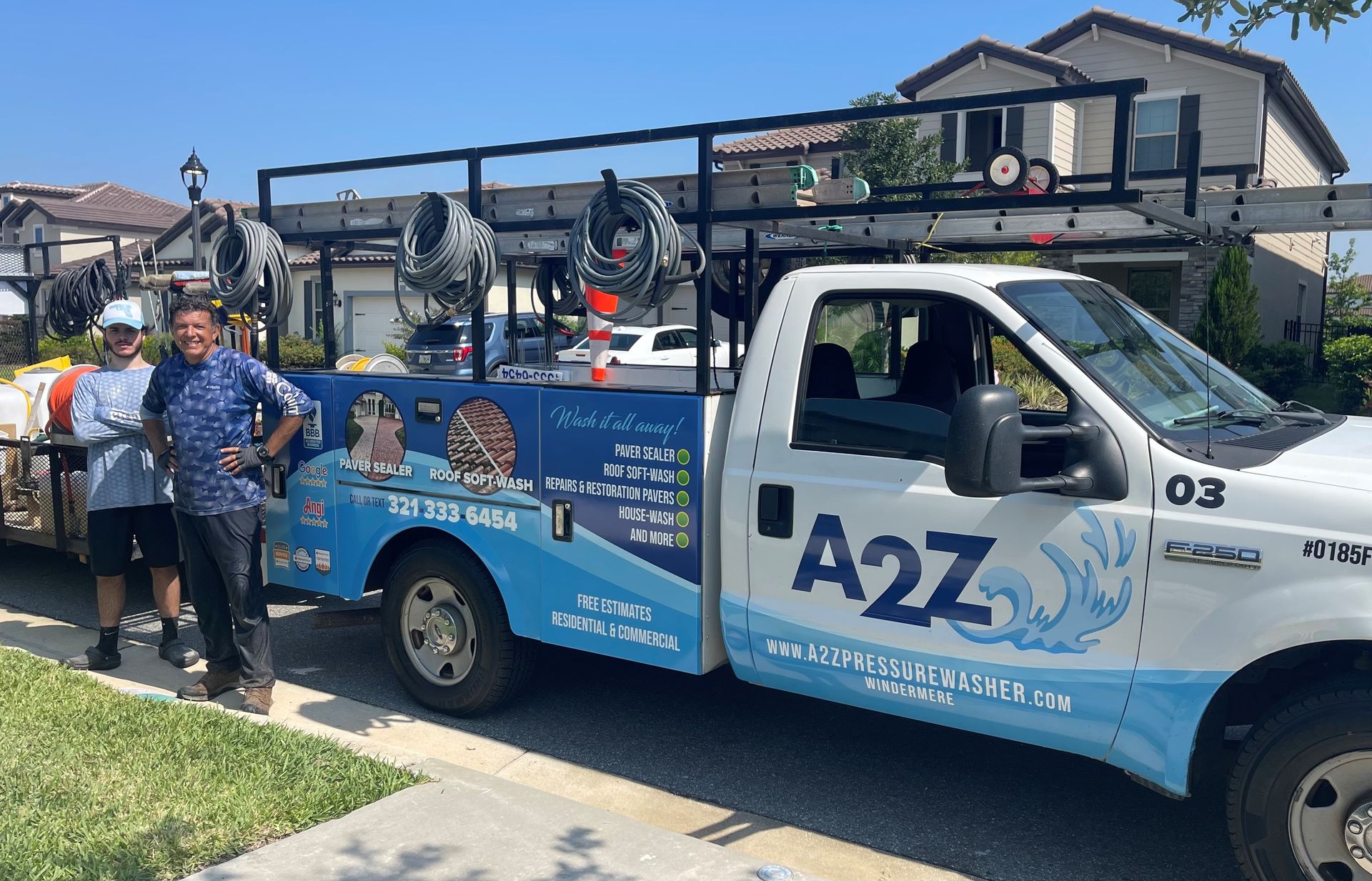 A2Z Pressure Washing staff