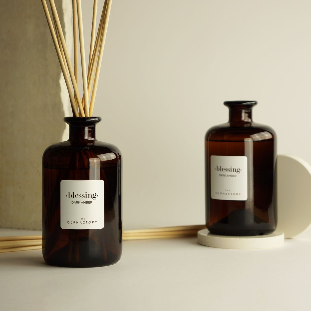 The Olphactory Blessing Dark Amber Diffuser 500ml