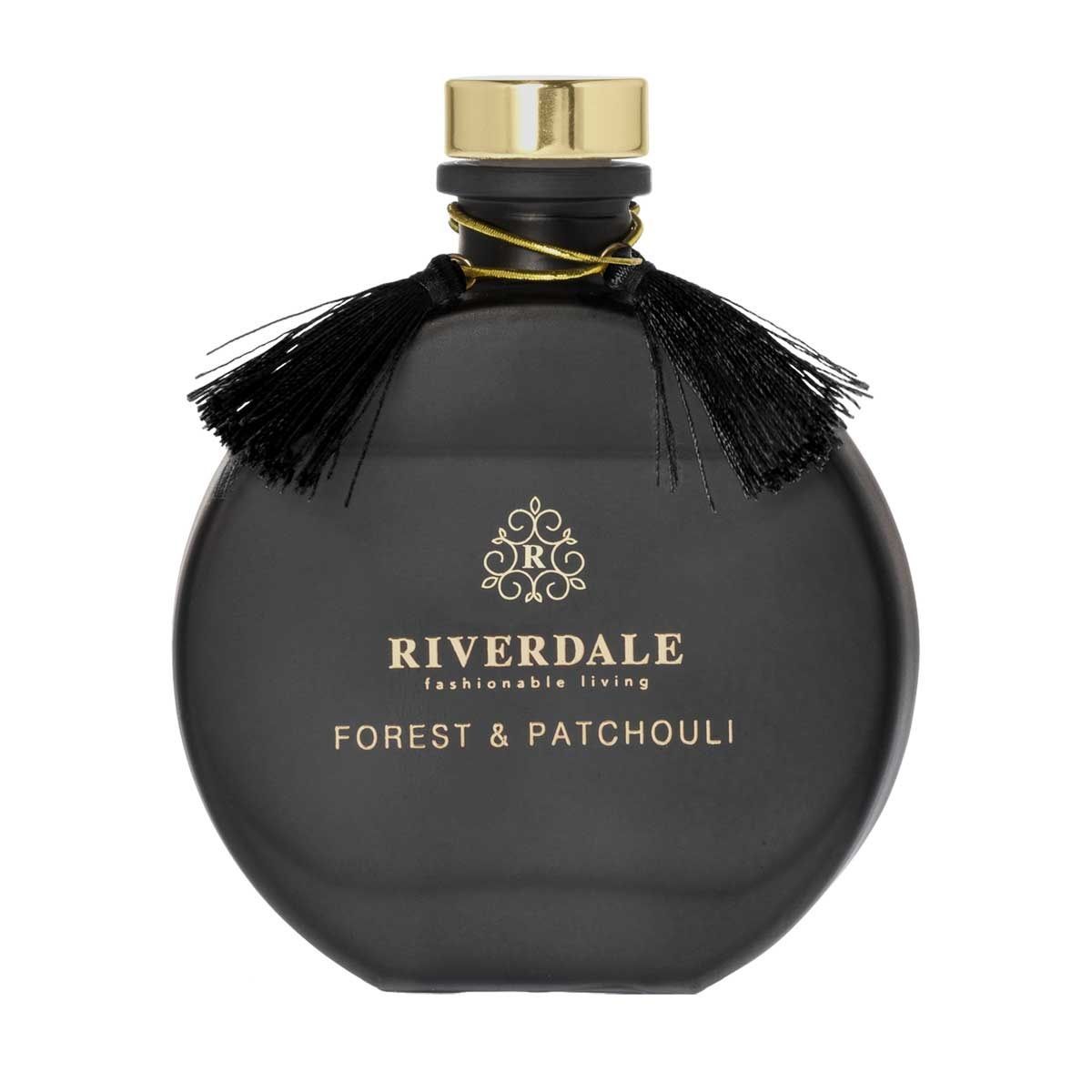Boutique Geurstokjes Forest & Patchouli 90ml zwart