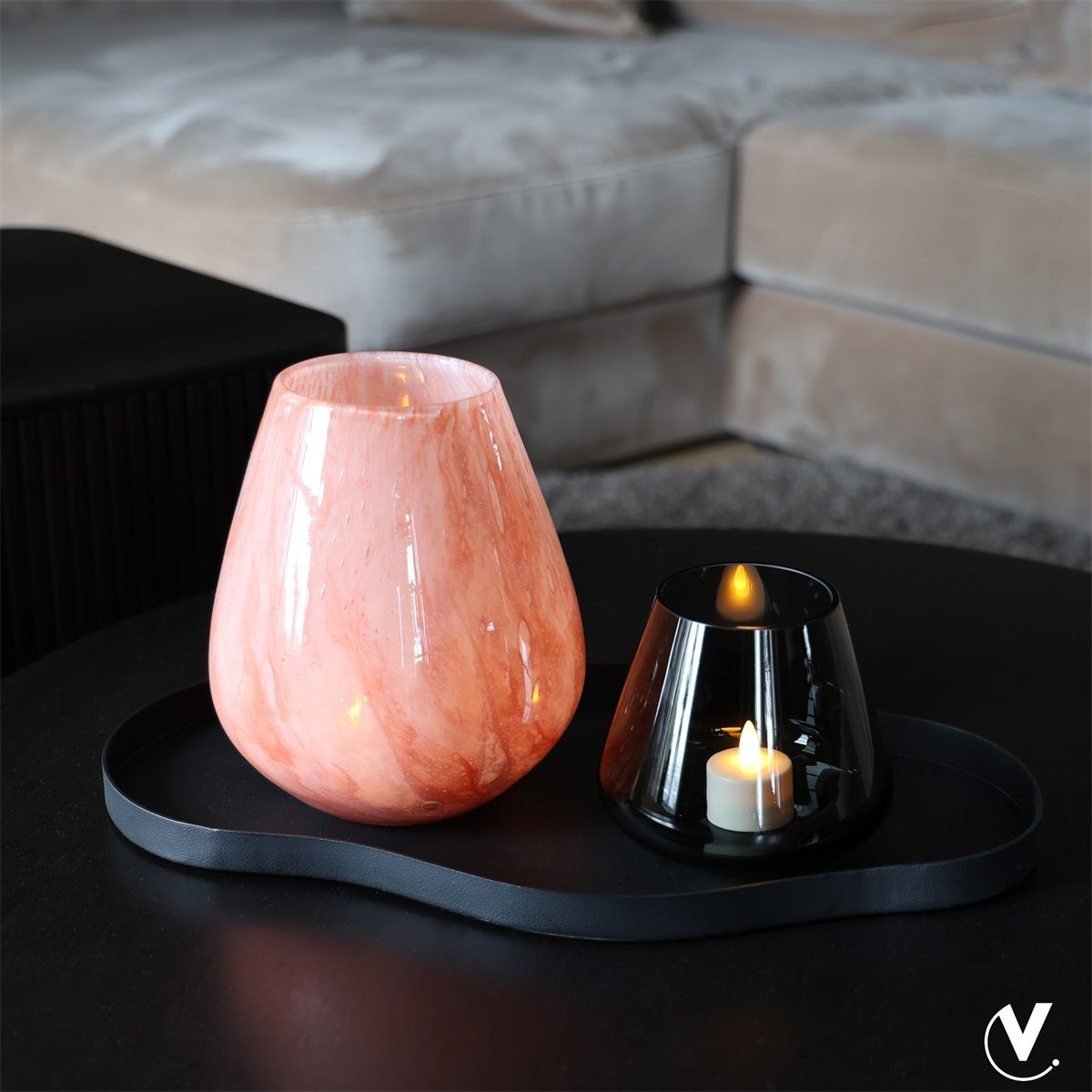 Dienblad Bauru S black