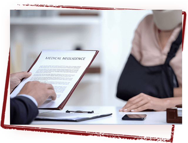 Man Holding Medical Negligence Document — Wooster, OH — David M. Todaro Co, LPA