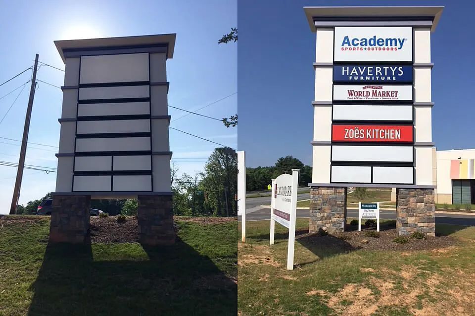 Exterior Signage — High Point, NC — Craven Sign Services Inc