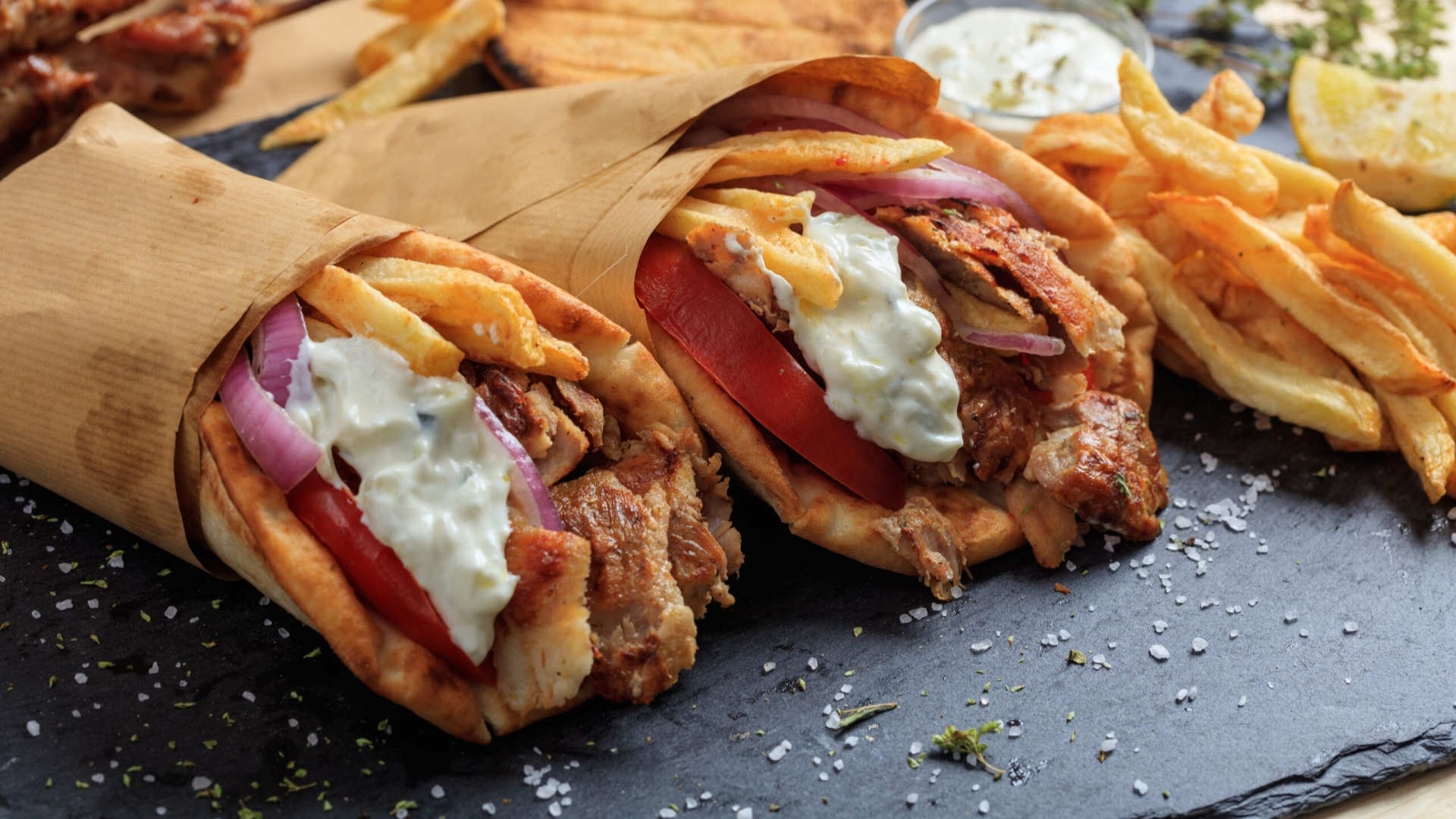 Traditional Greek Gyros