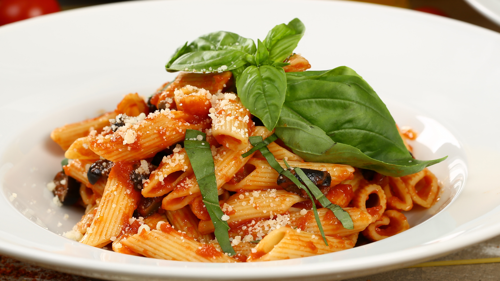 Feta and Olive Pasta