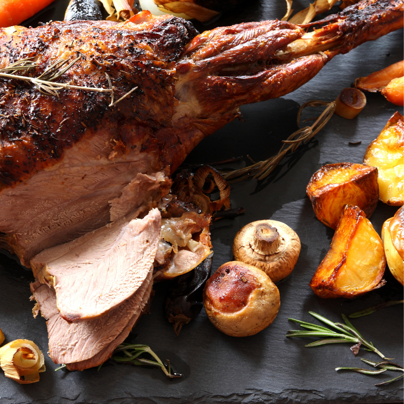 Greek Lamb with Spiced Potatoes