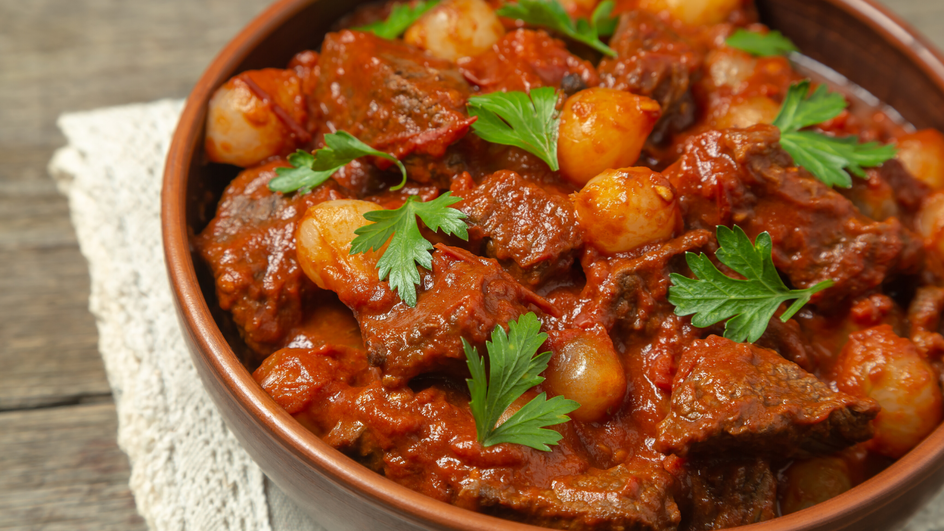 Beef Stifado