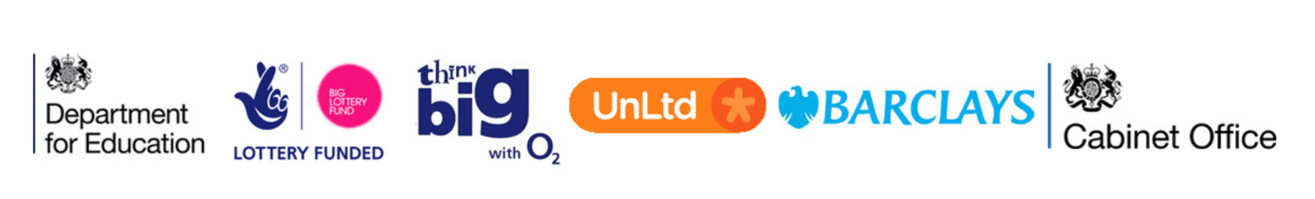 A bunch of logos on a white background including barclays