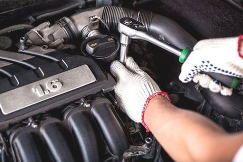 Hands of Car Mechanic - Auto Repair in Missoula, MT