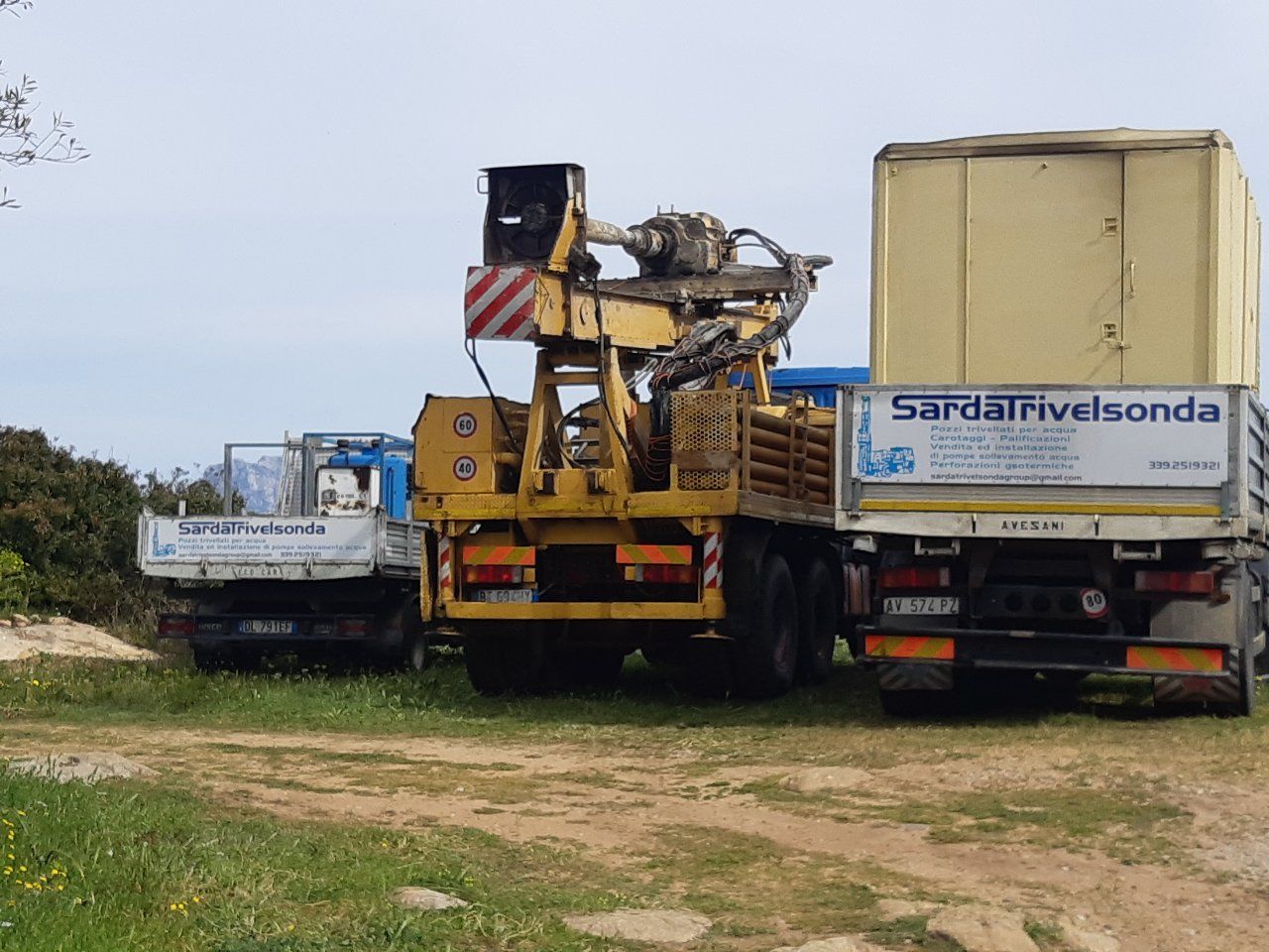 Preventivi pozzi d'acqua Sarda Trivelsonda Group Olbia  Loiri Porto San Paolo - Loiri (SS)
