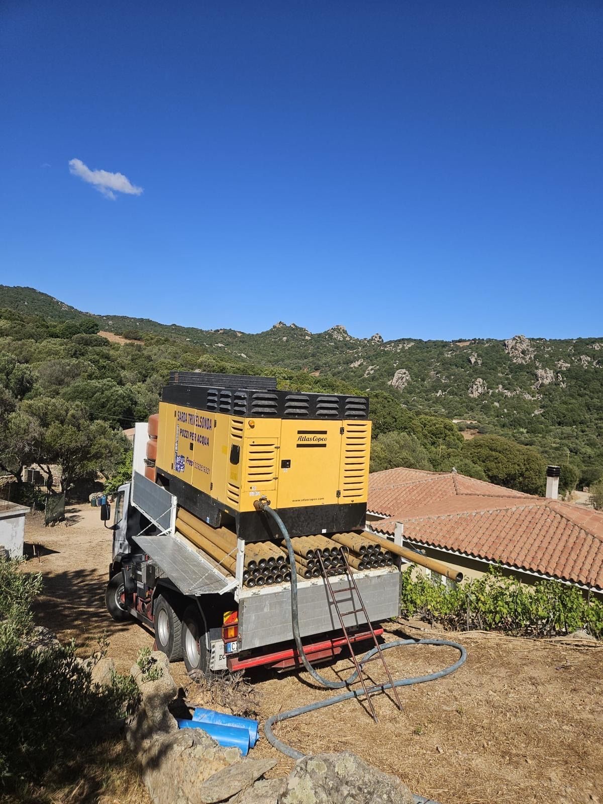 preventivi realizzazione pozzi d'acqua Sarda Trivelsonda Group Olbia  Loiri Porto San Paolo - Loiri (SS)