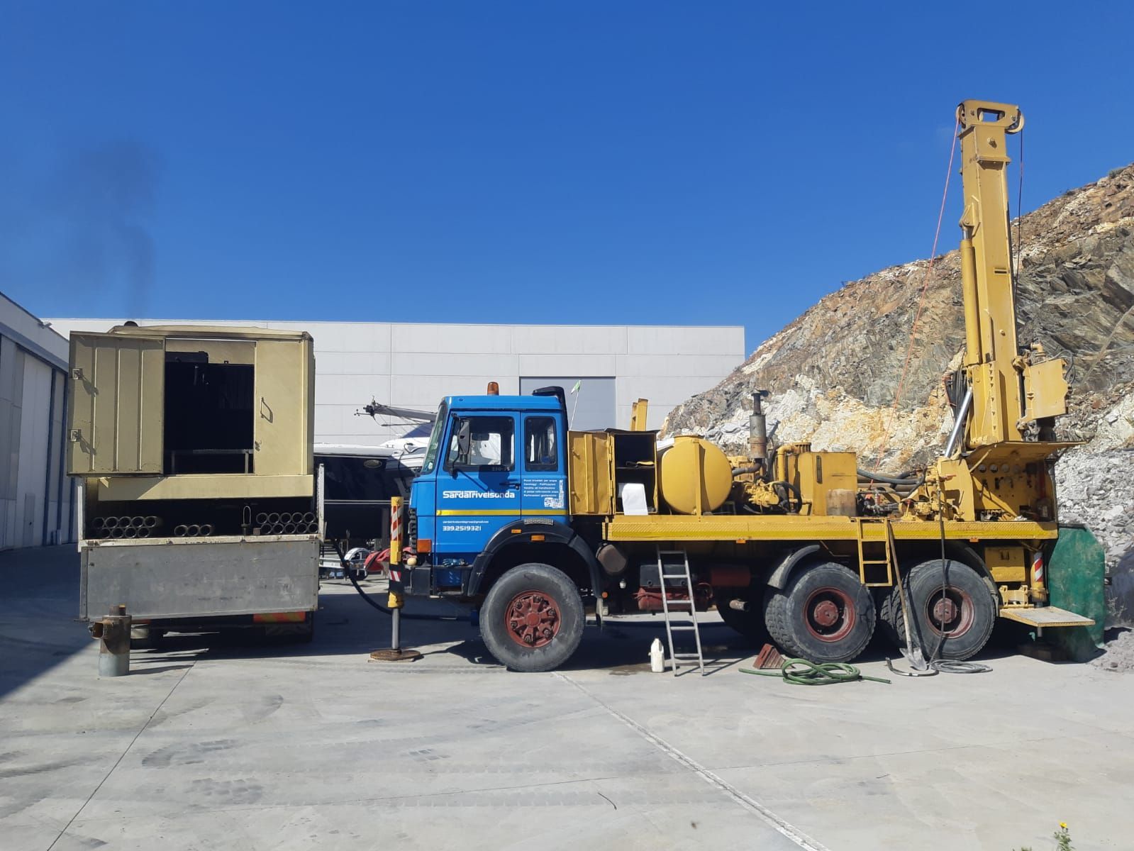 Realizzazioni pozzi d'acqua Sarda Trivelsonda Group Olbia  Loiri Porto San Paolo - Loiri (SS)