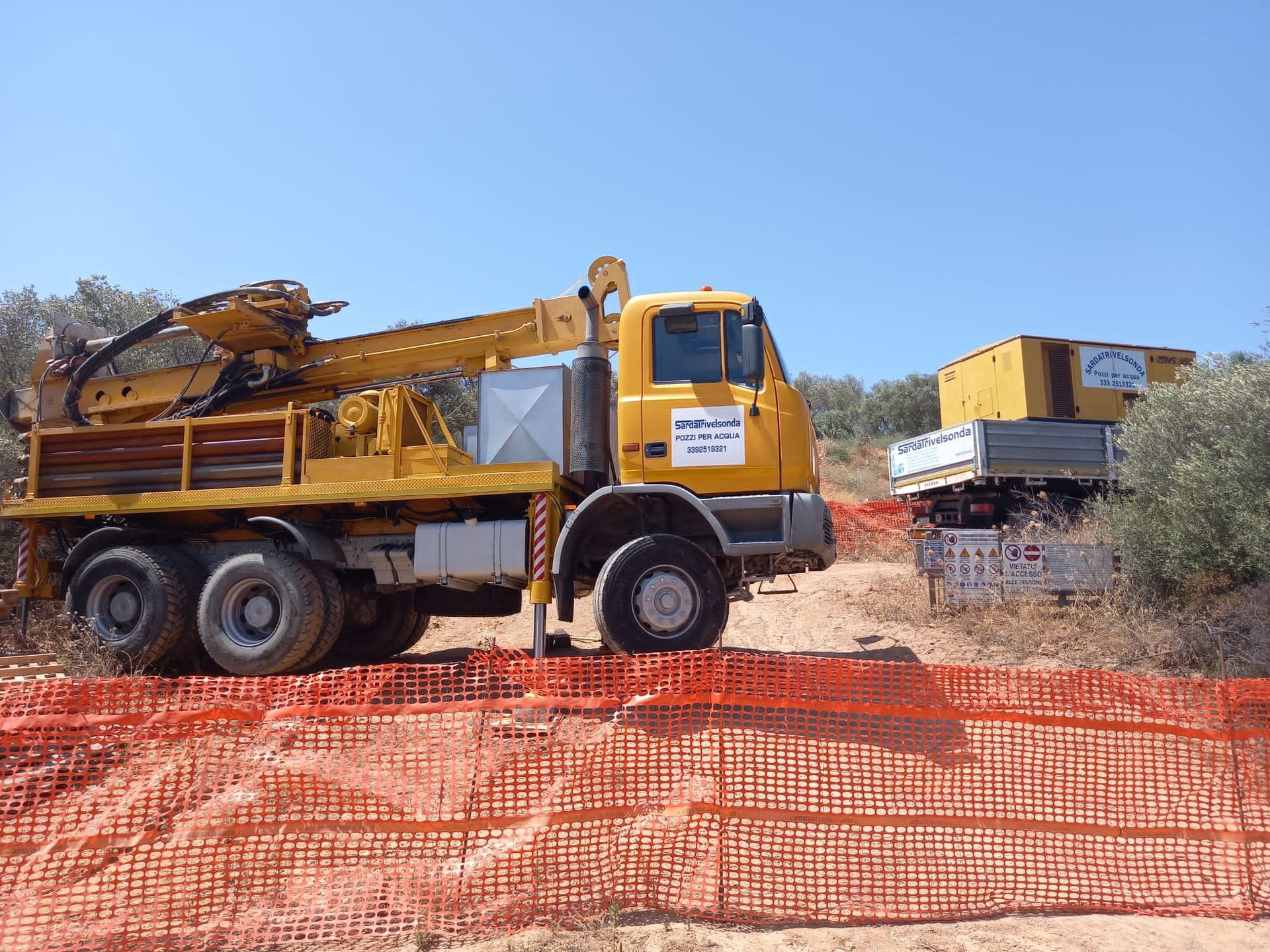 cantiere palificazioni e sondaggi Sarda Trivelsonda Group Olbia  Loiri Porto San Paolo - Loiri (SS)