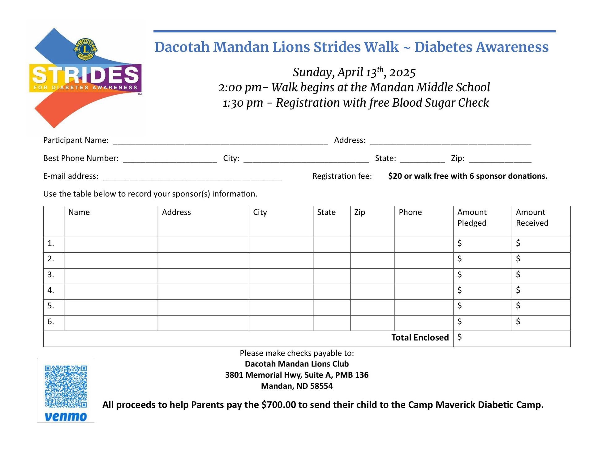 A sheet of paper that says strides on it