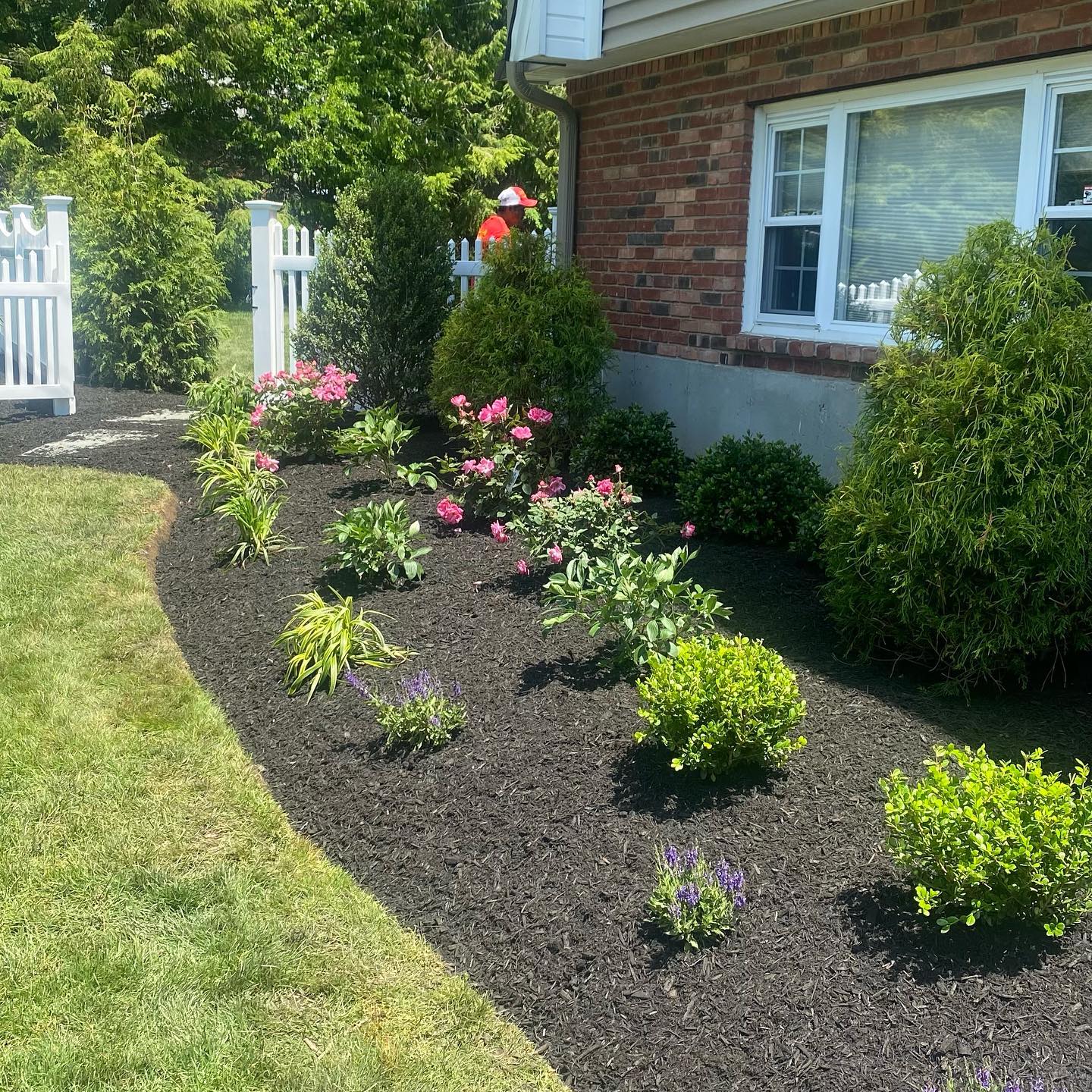 Residential property landscape design installation in Fairfield, CT