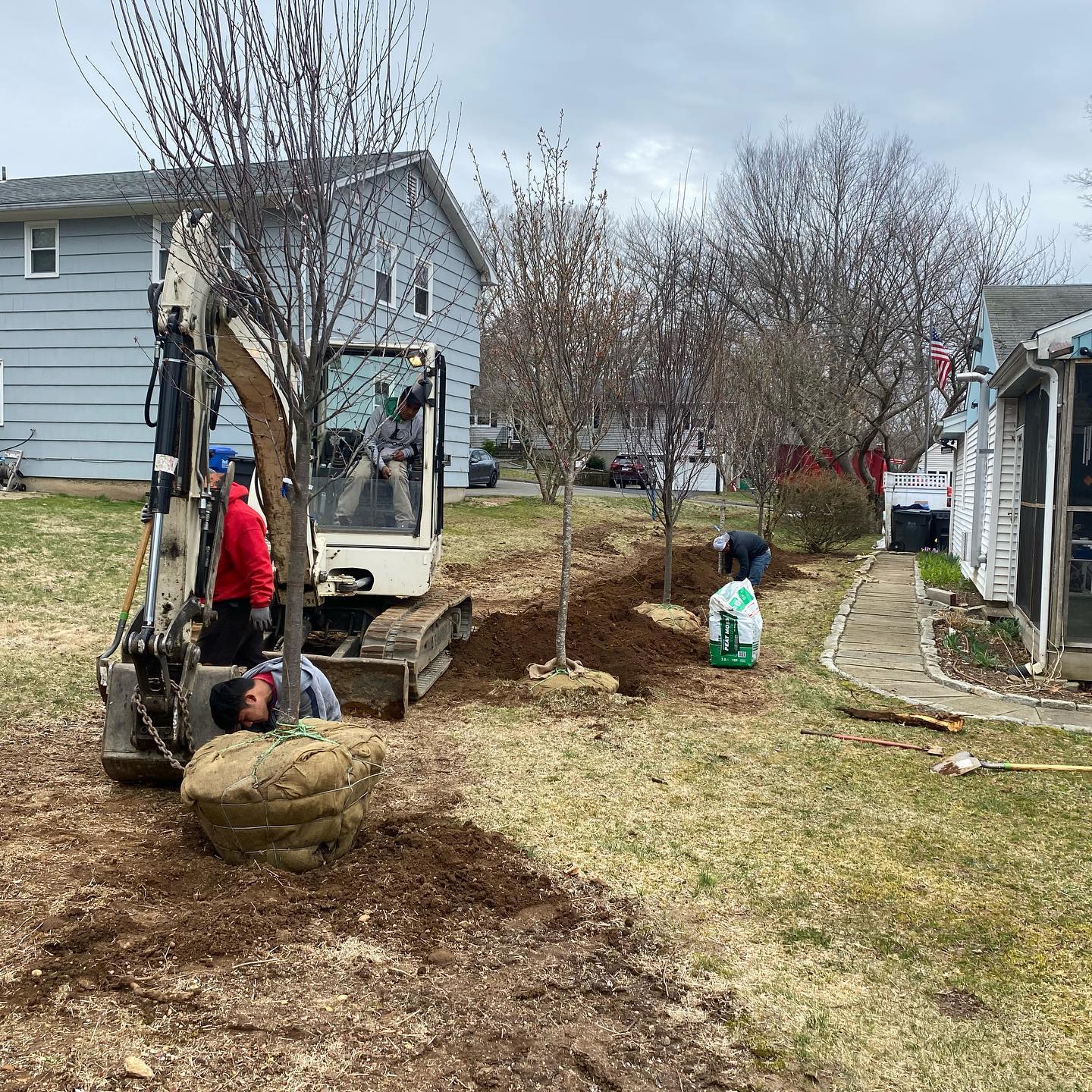 Shovel Excavator — Trumbull, CT — Pepper's Landscaping & Lawn Service, Inc.