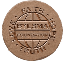Brown stone with 