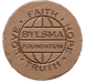 Brown stone with 