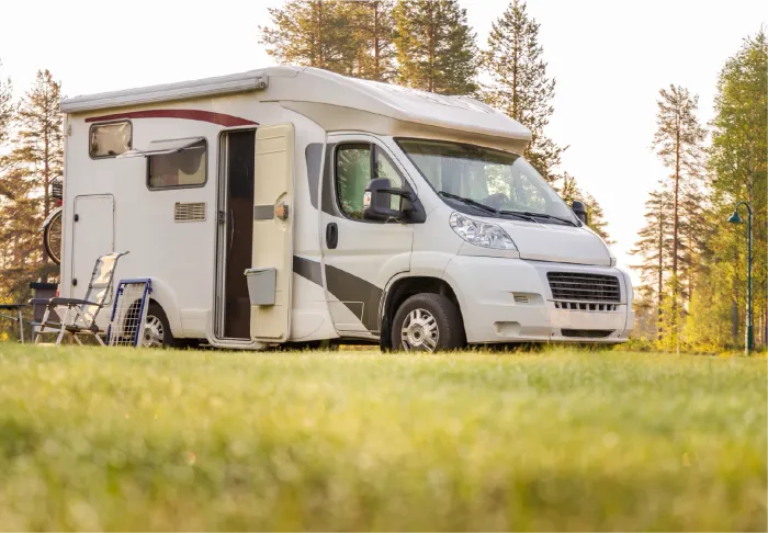 An attic with aluminum foil covering the ceiling