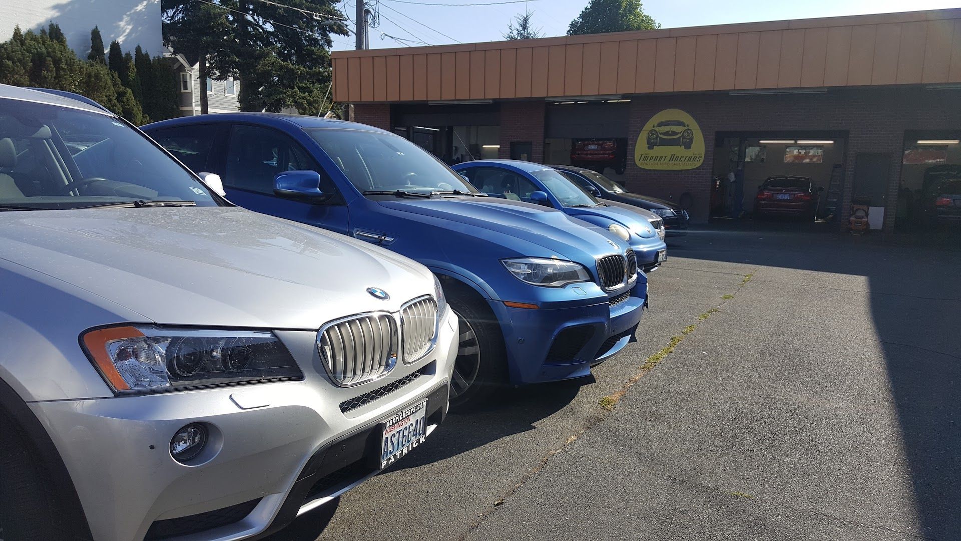 Vehicles Outside Shop | The Import Doctors Automotive Specialists