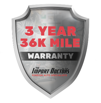 Warranty Logo | The Import Doctors Automotive Specialists