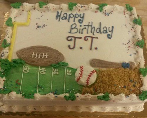 Fresh Bread — Baseball Themed Cake in Northfield, NJ