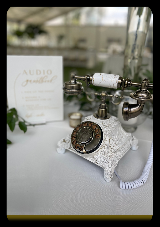 Audio Guestbook rental near Austin Texas and surrounding areas
