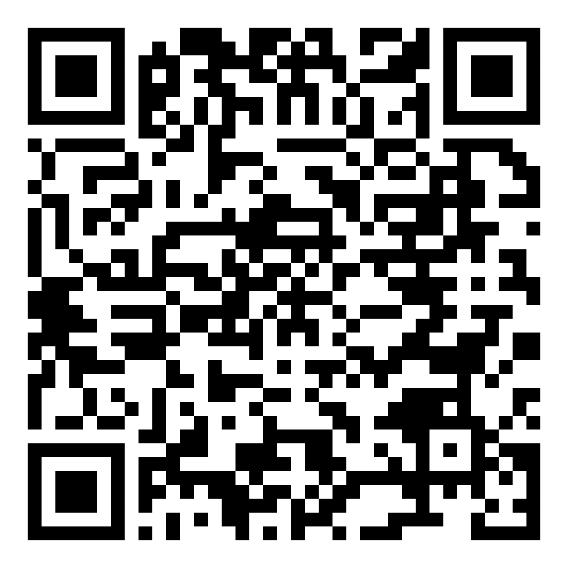 A black and white qr code on a white background.
