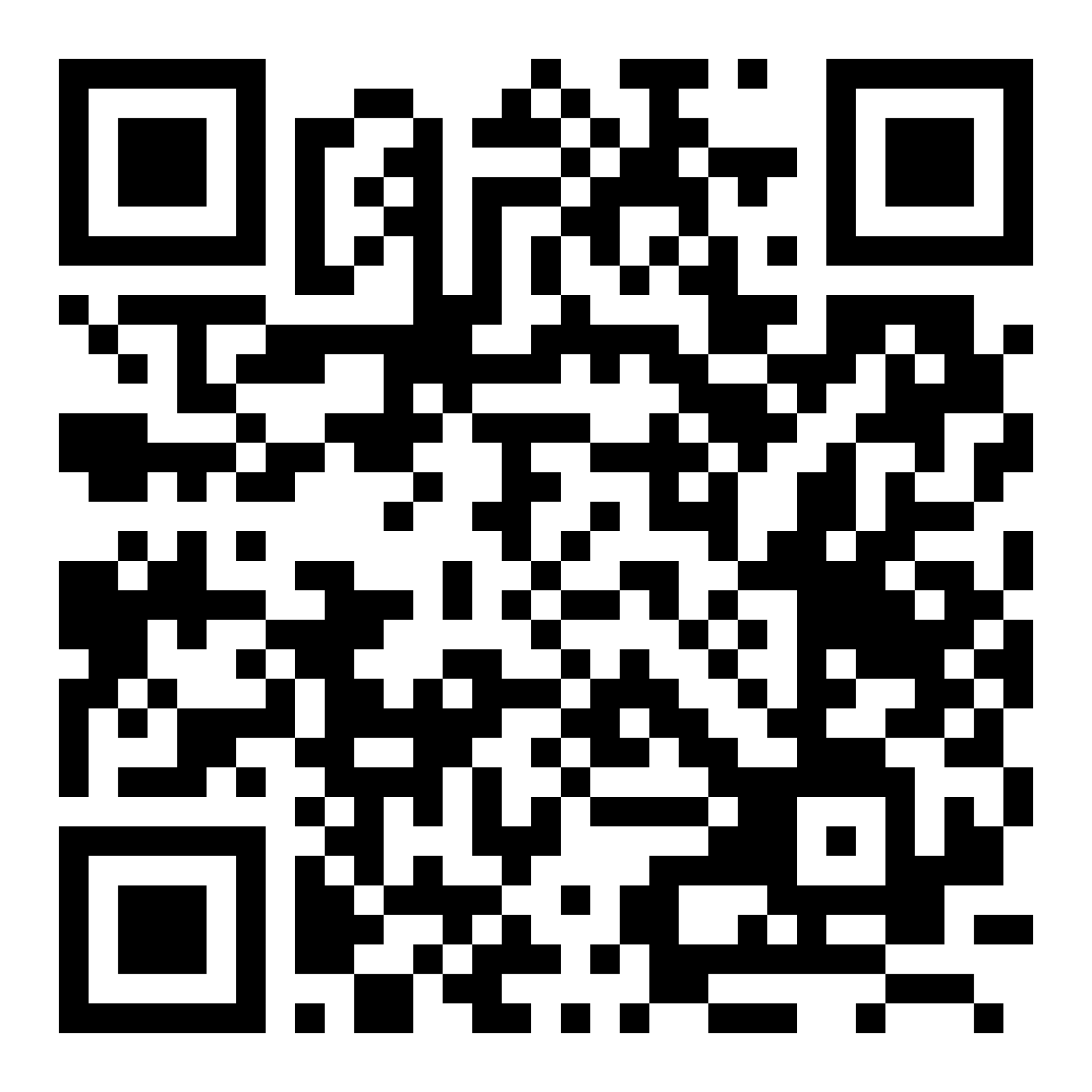 A black and white qr code on a white background.