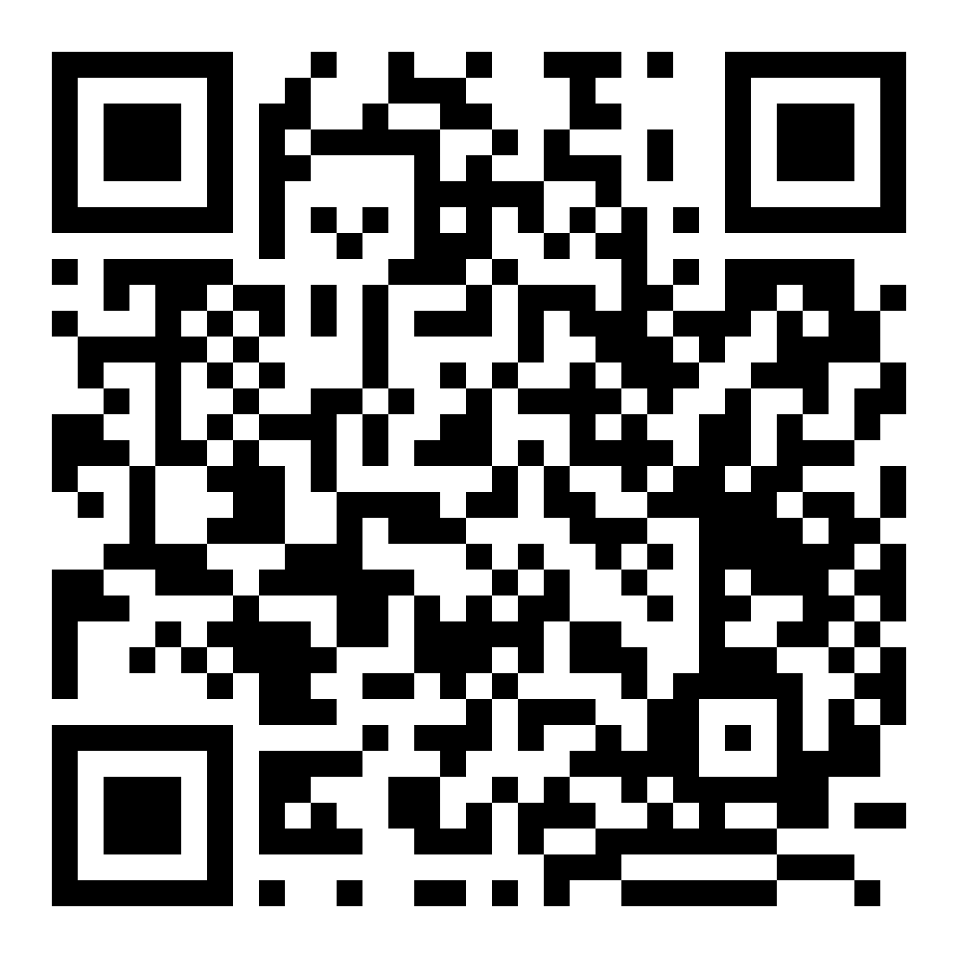 A black and white qr code on a white background.