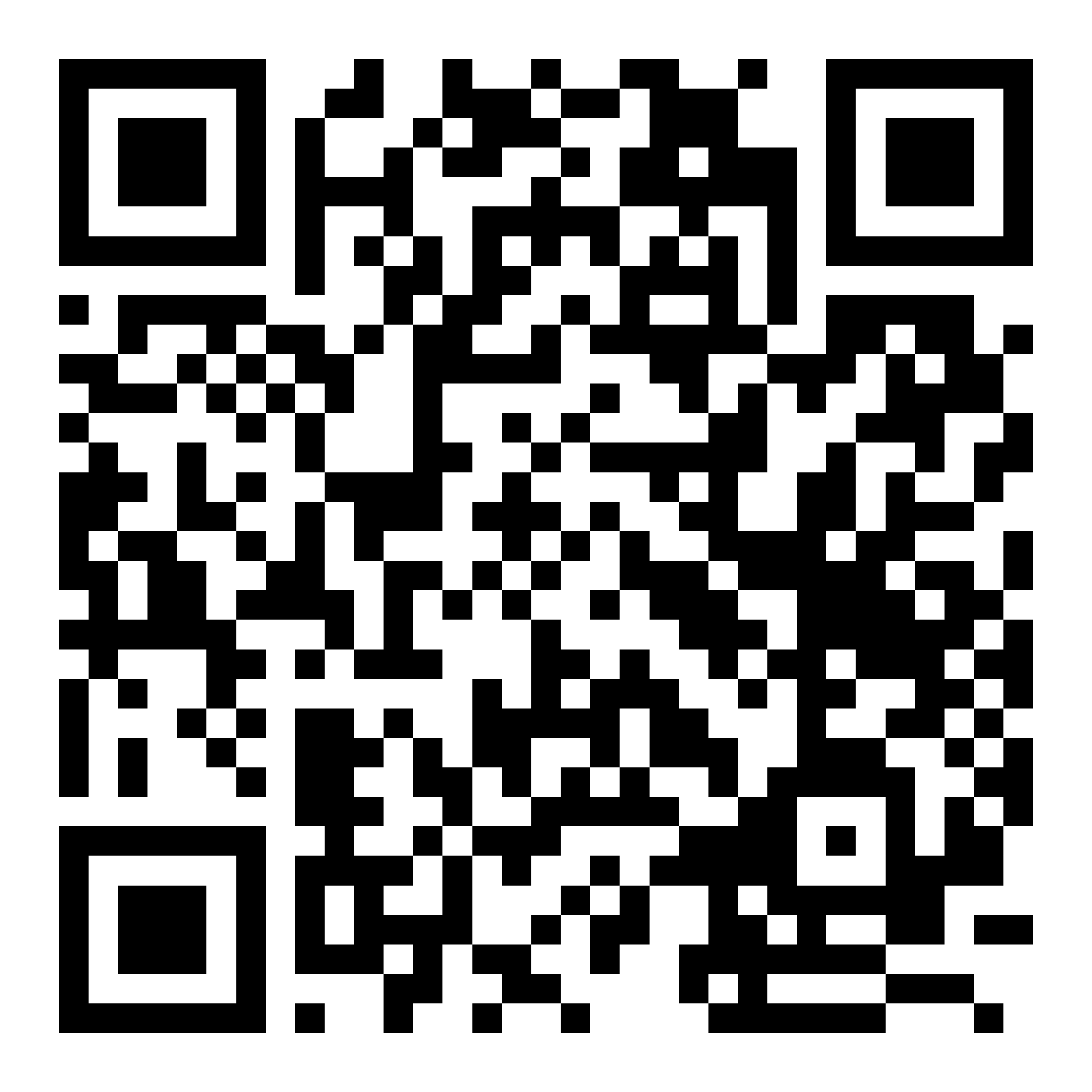A black and white qr code on a white background.