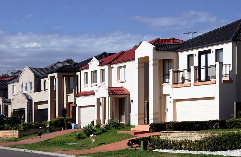 Large Houses With Shingle Roof — Dallas, TX — Hard Roofing