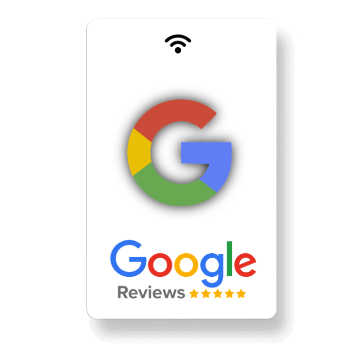 Custom logo NFC Tag Business Google Review Tap Cards