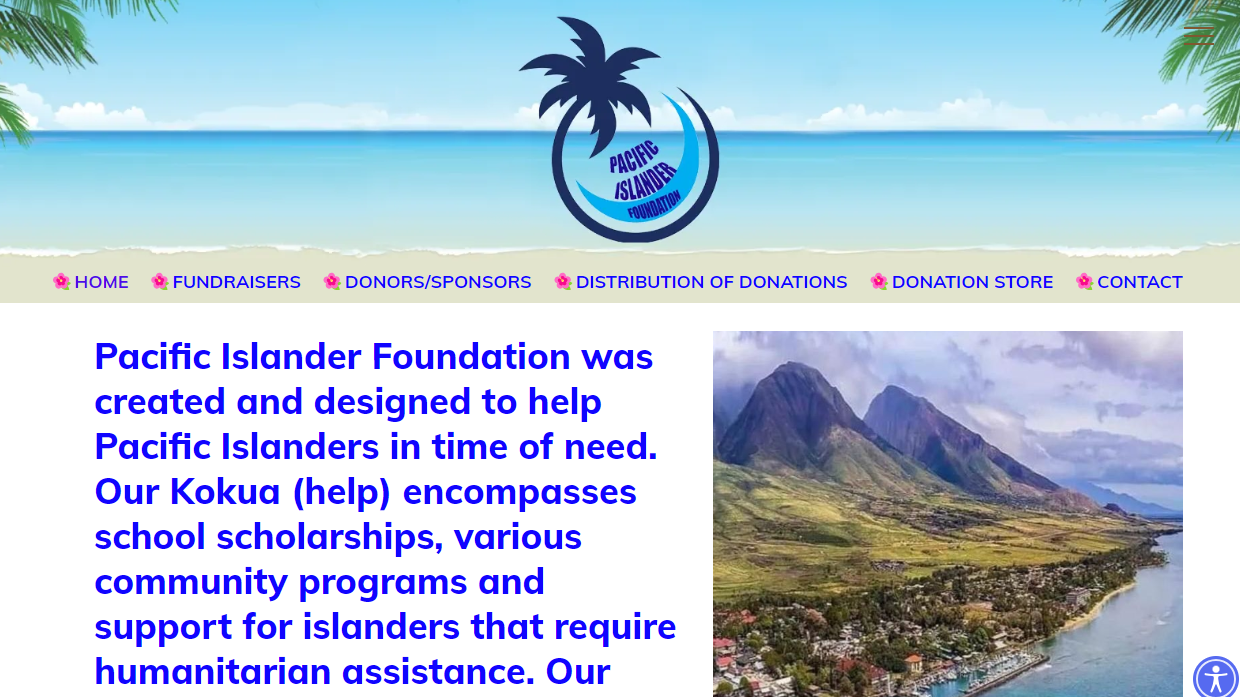 Pacific islander foundation was created and designed to help pacific islanders in time of need