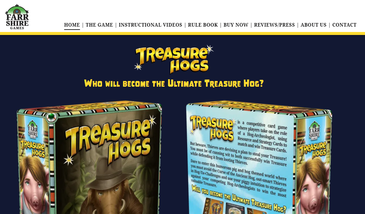 Treasure Hogs by Farrshire Games