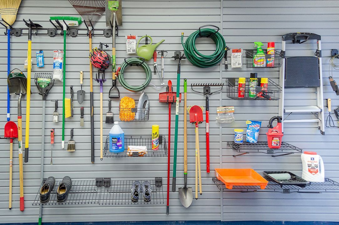Simplify Garage Slatwall Accessory Selection: Get Started with an Easy Starter Kit