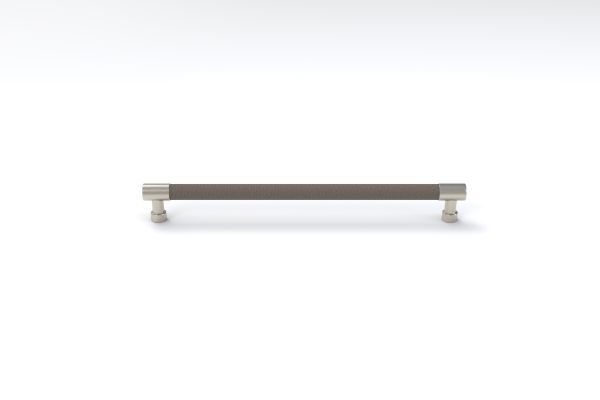 Pewter Matte Nickel Color Option for Nordic Leather Handles