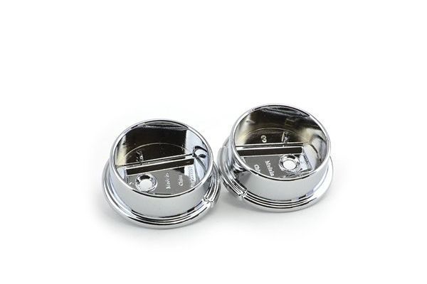 Chrome Color Option for Elite Round Cups