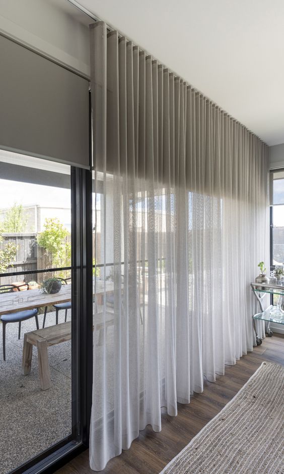 Stylish blind installed in a resident in Townsville