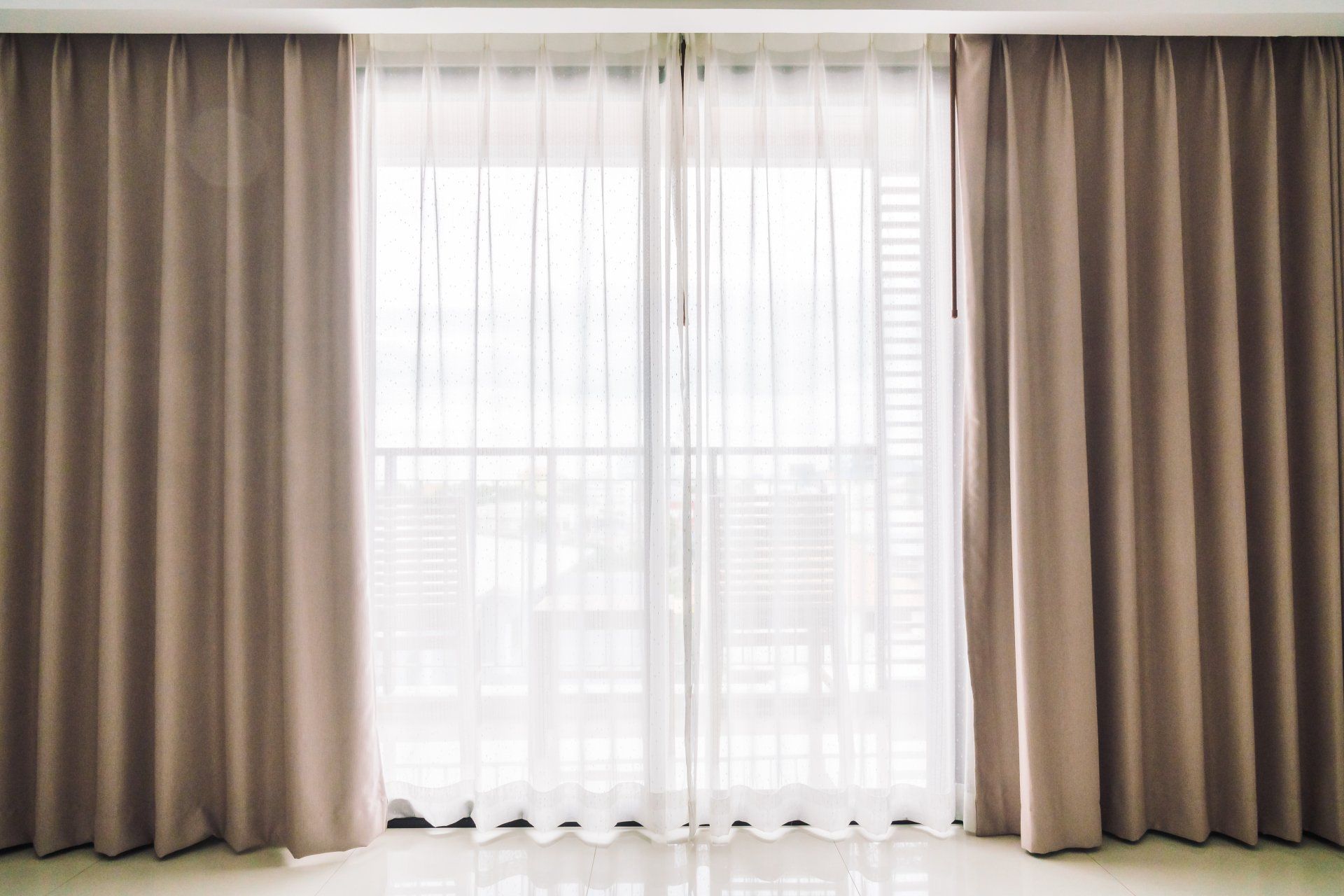 Curtains Window Decoration — Blinds & Curtains in Townsville, QLD