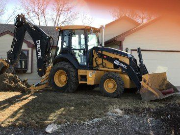 Excavator on Work — Excavation in Laporte, CO