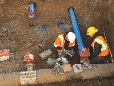 men working — Excavating Specialists in Laporte, CO