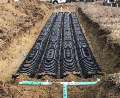 septic lines - excavation in Laporte, CO