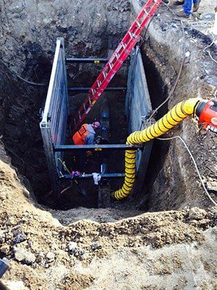 Contractor at Work — Road Grading in Laporte, CO