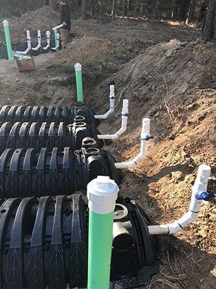 Underground Pipes — Road Grading in Laporte, CO